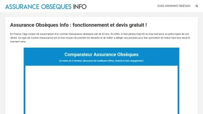 Assurance Obsèques Info