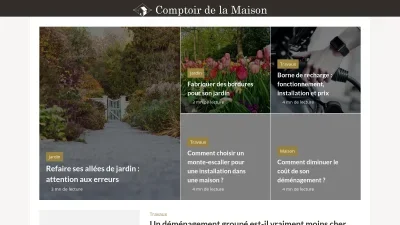 Comptoir de la maison