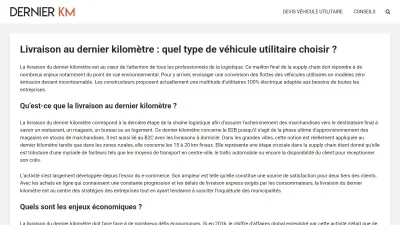 Dernier-km.fr