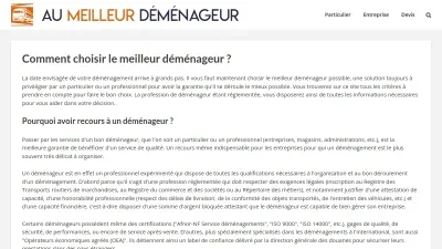 Aumeilleurdemenageur.fr