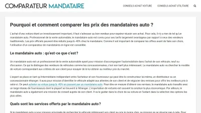 Comparateur-mandataire.fr