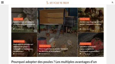 Unepouleaujardin.fr