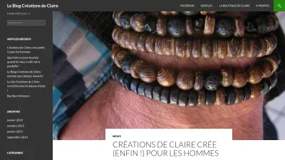 Blog Créations de Claire