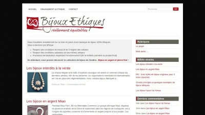 Le blog des bijoux éthiques