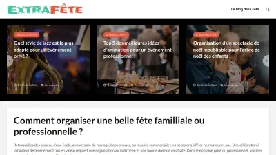 Blog de la fête