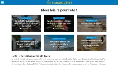 Plaisirs d'Eté