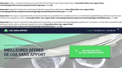 LOA  sans apport